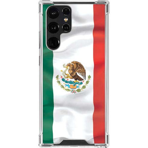 Mexico Flag Galaxy S23 Ultra Clear Case
